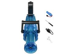 Lanzador de Agua,Pistola Eléctrica de Agua - con Efecto de Luz y Llama para Piscina | para Infantiles, Jardín, Patio, Playa y Piscina