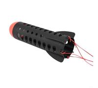 Lanzador de cebo de pesca de carpa, alimentador de cohetes para boilies, pellets, material de polietileno, kit de aparejos de pesca gruesos, tamaño L (L)