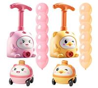 Lanzador de Coches con Globo | Juguetes Educativos Stem para Niños y Niñas,Set de Coche de Juguete Propulsado por Globo - para Salón Dormitorio Sala de Juegos Entretenimiento Educación