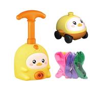 Lanzador de Coches con Globo Sufridores De Bolsas De Regalo Interactivas Y | Set Coche Impulsado Por Globo Para Niños Niñas Infantil Jardín de Infancia Patio Veraniega Cumpleaños