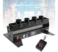Lanzador de confeti con cañón, máquina de saludo de confeti con control remoto y cables de alimentación, máquina de lanzamiento de confeti de ángulo ajustable para espectáculos, clubes