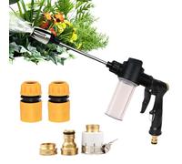 Lanzador de Espuma para Lavado de Coches Herramienta de limpieza con 3 | Herramienta Limpiadora para Automóviles Para Lavar y Coches, Motos, Camiones, Autocaravanas y Riego