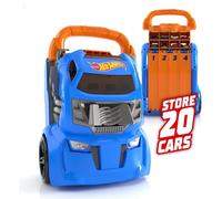 Lanzador De Estuche De Hot Wheels Almacena Hasta 20 Coches