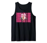 Lanzador de hachas para lanzar hachas como una niña, Día de la Madre Camiseta sin Mangas