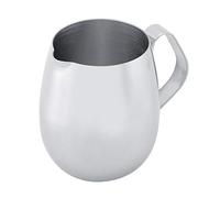 Lanzador De Leche Espuma Espesor De Acero Inoxidable Espresso Vaporizador Latte Café Taza De Espuma Taza De Leche Jarra De Plata(600Ml)