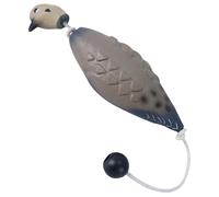 Lanzador de pájaros para entrenamiento de perros, PU Dove Dog Parachoques resistente a mordeduras, juguetes de entrenamiento divertidos para mascotas, juguetes interactivos, accesorios para perros pe