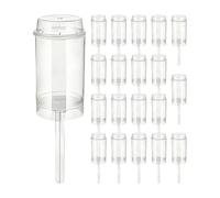 Lanzador De Pasteles - 20 Piezas | Tubos Push Up Cake Pop | Palitos De Postre | Tazas Para Disparar Pasteles De Bricolaje | Suministros Para Hornear Reutilizables Para La Fabricación De Postres Para F