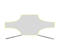 Lanzador de Pelotas de fútbol - de Entrenamiento de fútbol Ajustable, Equipo Deportivo al Aire Libre | de fútbol Ultimate con la Red de Rebote, 'área de Esquina mig