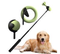 Lanzador de pelotas de tenis para mascotas - Lanzador automático de pelotas de tenis para perros | Máquina de lanzamiento de pelotas manos libres, distancia ajustable para jugar al aire libre