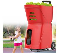 Lanzador de tenis: controlado por aplicación, alimentado por batería con ajustes de velocidad ajustables para mejorar la habilidad