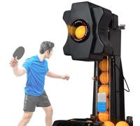 Lanzador de tenis de mesa de rotación múltiple, máquina de servir, simulación de juego totalmente personalizable para entrenamiento profesional