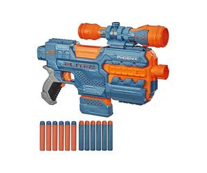 Lanzador motorizado Nerf Elite 2.0 CS-16 con 12 dardos