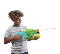 Lanzador Nerf Super Soaker DinoSquad Dino-Soak. Lanzamiento por Bombeo para Juegos con Agua al Aire Libre en el Verano