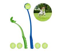 Lanzador pelotas perro juguete interactivo para perros set de lanzadores