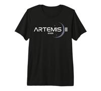 Lanzamiento de Artemis II a la misión Espacial Lunar 2026 Camiseta Premium