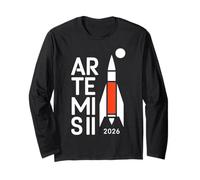 Lanzamiento de Artemis II a la misión Espacial Lunar 2026 Manga Larga