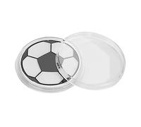 Lanzamiento de fútbol, Árbitro de fútbol de aleación portátil Flip Judge Toss Pick Side con estuche para entrenamiento de partidos