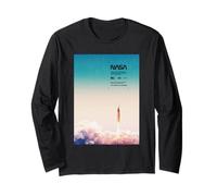 Lanzamiento del Transbordador Espacial SLS de la NASA Manga Larga