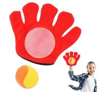 Lanzan Un Juguete de -Al Aire Libre Conjunto de Catch Racket Juguetes Catch Guantes de Pádel - Juguetes Deportivos Padre-Hijo Juegos de Deportes de Pelota Juguete de Pelota Medias para