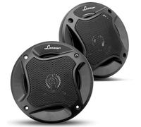 Lanzar Altavoces, Triaxiales, De 5.25'', Rango Completo de 240 Vatios y 4 Ohmios de Impedancia, Cono de Inyección, Respuesta de Frecuencia de 80-20 KHz y Estructura de Imán de 10 Oz