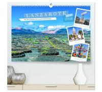 Lanzarote - Wo die Vulkane die Landschaft formten (hochwertiger Premium Wandkalender 2026 DIN A2 quer), Kunstdruck in Hochglanz: Impressionen von der ... vor Millionen von Jahren erschaffen wurde.