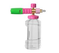 Lanzas de espuma de nieve para dispensador de jabón de lavado de coche, cañones de jabón ajustables, cañones de espuma de boca ancha, conector rápido de 1/4 pulgadas, lanzas profesionales de lavado de