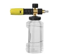 Lanzas de espuma de nieve para dispensador de jabón de lavado de coche, cañones de jabón ajustables, cañones de espuma de boca ancha, conector rápido de 1/4 pulgadas, lanzas profesionales de lavado de