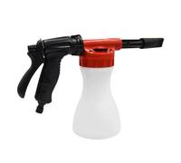 Lanzas de espuma de nieve para jabón, limpiador de jabón a presión, pulverizador ajustable, boquilla de botella para aplicador de lavado de automóviles