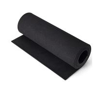 LANZLC Espuma Eva Roll Eva, placa de espuma, corte de espuma, alfombrilla de espuma de 35 x 160 cm, placas de goma espuma para cosplay, disfraces, manualidades, proyectos de bricolaje, color negro, 5