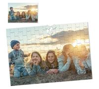 LANZOL Rompecabezas personalizable con foto personalizada, 70 piezas, mascotas, retratos, paisajes, ideas de imagen, regalos para familiares, amigos y seres queridos (vertical 20 x 15 cm)