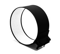LANZZAS Abrazadera de sellado para tubo de estufa, diámetro de 130 mm, color: negro, conector para tubo de humos