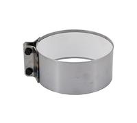 LANZZAS Abrazadera de sellado para tubo de estufa, diámetro de 200 mm, sin barnizar, conector para tubo de humos