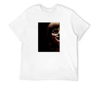 LAO CHEN PI Annabelle 3 Conjuring Horror Cult Movie T-Shirt White XL