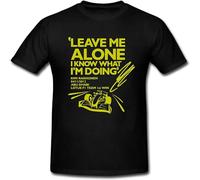 LAO CHEN PI Kimi Raikkonen 'Leave Me Alone I Know What I'm Doing' T-Shirt Black XL