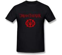 LAO CHEN PI Men's Dream Theater Logo T Shirt Black M