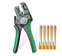 LAOA Pelacables eléctrico automático herramienta pelacables autoajustable de 8 AWG a 30 AWG para electricista crimpado con 5 cepillos (Express 6-7 días al Reino Unido)