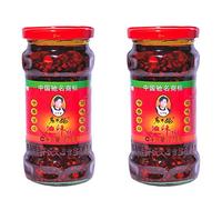 Laoganma Maní en aceite de chile - grande 275 g (paquete de 2)