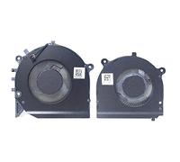 LAOKOEN Ventilador de refrigeración de repuesto para Lenovo ThinkBook 14S-IWL 14S-IML K4-IWL S540-14IWL 6Pro-14IWL Laptop Series CPU+GPU Ventilador de refrigeración P/N: DFS5K123043630 FLDU DFS150305180T FL05 DC5V 0.5A