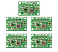 LAOMAO DC Step Down Convertidor 5V-15V a 1.25V/1.5V/1.8V/2.5V/3.3V/5V 3A Ajustable Buck Voltaje Convertidor Fuente Alimentación (5Pack)