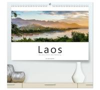 Laos - An den Ufern des Mekong (hochwertiger Premium Wandkalender 2026 DIN A2 quer), Kunstdruck in Hochglanz: 12 farbenfrohe Aufnahmen aus Laos