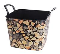 NO DISPONIBLE Cesta Flexible LEÑA Mod. Troncos. Dimensiones: 40x40x31cm. Fabricado EN PLÁSTICO, Multicolor