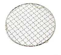 LaoSShu Estante Redondo de Parrilla de Barbacoa Estante de Cocina de enfriamiento 13-50cm Estantes de Alambre Pesado de Acero Inoxidable con pies para Hornear Cocina Parrilla(28cm)