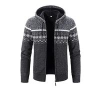 LAOSU Abrigo Hombre Otoño E Invierno Cálido Chaqueta Gendarmería Manga Larga Sudadera Gris Chaqueta Casual Barata Chaqueta De Trabajo Sudadera Sin Capucha Hombre Abrigo Calor, 1 gris oscuro, M