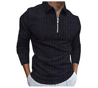 LAOSU Polo de manga corta para hombre, estampado a la moda, cuello abotonado, camiseta suelta, informal, con solapa, para el trabajo, pullover sencillo, clásico, hermoso, tops cómodos, elásticos, de