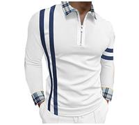 LAOSU Polo para hombre de manga corta a la moda impresa camisa cuello abotonado para hombre holgado, camiseta casual solapa, trabajo suéter simple, clásico, hermoso, tops confort estiramiento casual