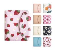 LAOTANGJIA Soporte para lápiz labial de poliuretano con espejo, Strawberry, L