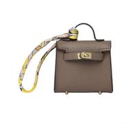 LAOYEFACAI Mini Llavero Monedero Mini Bolso Llavero para Mujer Llavero Creativo Bolsa de Maquillaje Monedero con Cremallera (GJ5-HS)