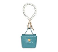 LAOYEFACAI Mini Sac Charms Doux Porte-clés en Cuir Charm Sac à Main Parfait pour Les Femmes Décoration et Rangement de Petits objets (LS)