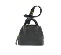 LAOYEFACAI Monedero con concha para mujer Mini colgante Llavero de cuero y monedero: bonito adorno para llaves de coche Regalo