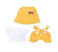 LAOYEFACAI Ropa para muñecas de 17 cm, Juego de Falda para muñecas, Juego de 3 Piezas con Gorro de Pesca-Pantalones-Pantalones para muñecas de 17 cm Accesorios (28)